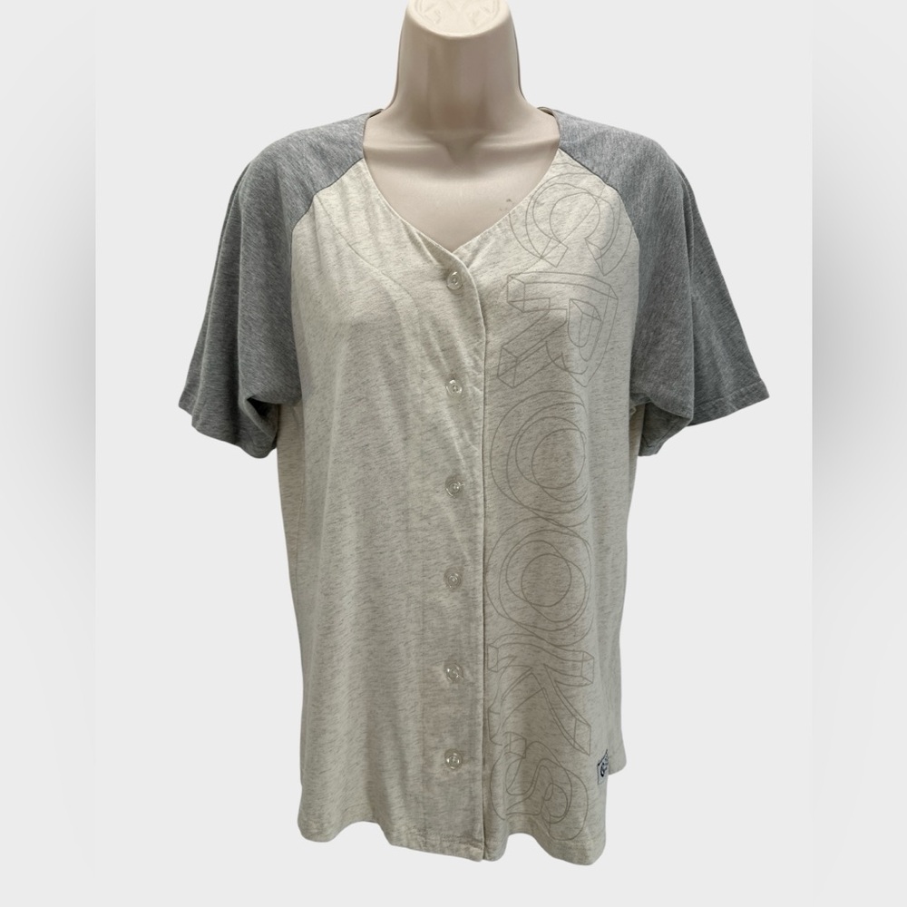Crooks & Castles‎ Spellout Baseball Tee Streetwear Graphic Raglan Cotton Shirt L